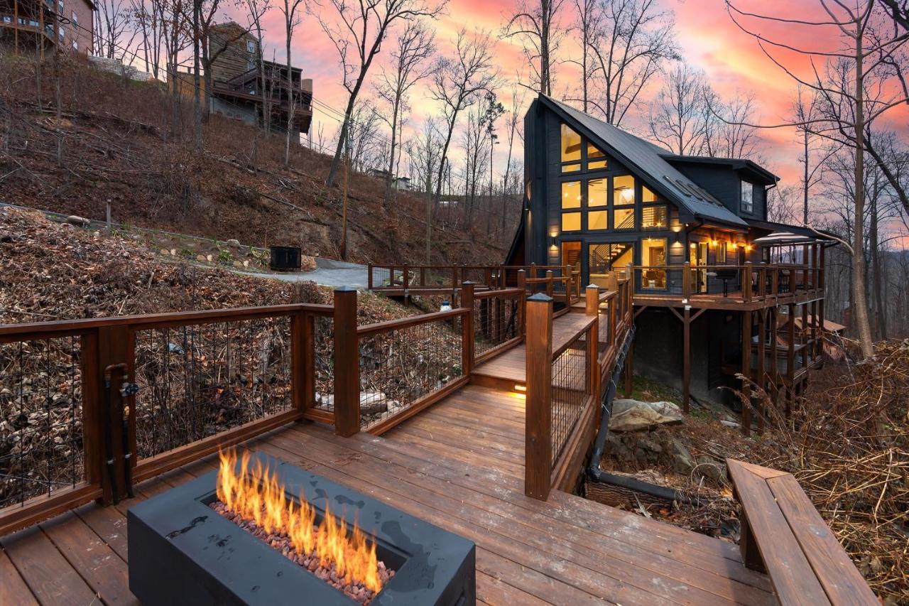 Night Owl Cabin Villa Gatlinburg Exterior photo